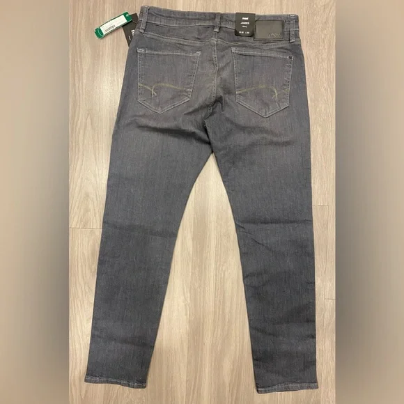 Mavi Jeans Mens 32x30 Gray James Skinny Stretch Cotton Blend NEW! NWT $128